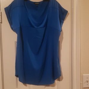 Express Blue Blouse